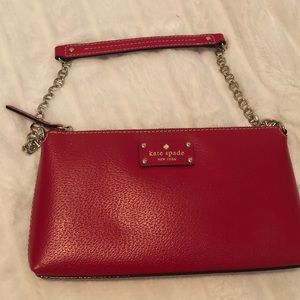 Kate spade red handbag